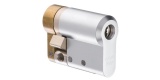 CY 331 T  satin chrome/ цилиндр односторонний (закаленная сталь) от производителя Аблой