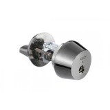 CY 001 U  brushed nickel/ цилиндр ключ+поворотная кнопка от производителя Аблой