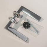 5/007 right (1.4)  MS/MCR латунь/матовый хром/ ручка дверная от производителя Аблой