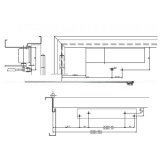 DCA 122  silver/ угловая монтажная пластина для DC200 от производителя Аблой