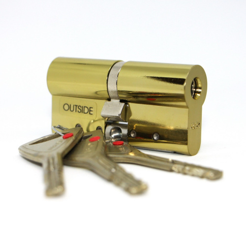 CY 322 T satin brass  / цилиндр ключ+ключ от компании Аблой за 25 163 руб.