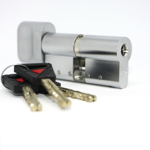 CY 323 U  chrome satin/ цилиндр ключ+поворотная кнопка от компании Аблой за 22 984 руб.