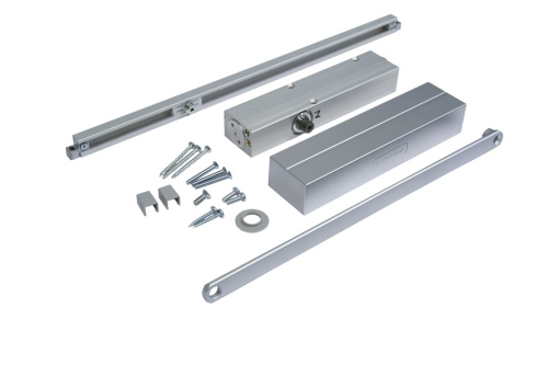 Assa Abloy DC 150/111500   silver/ доводчик для внутренних дверей с макс весом 80 кг от компании Аблой за 8 810 руб.