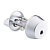 CY 001 N  satin chrome/ цилиндр ключ+поворотная кнопка от производителя Аблой