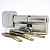 CY 323 N  satin chrome/ цилиндр ключ+поворотная кнопка от производителя Аблой