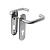 ASSA ABLOY AHW700UUPZ / пара ручек дверных 40-60 72 PZ+PZ от производителя Аблой