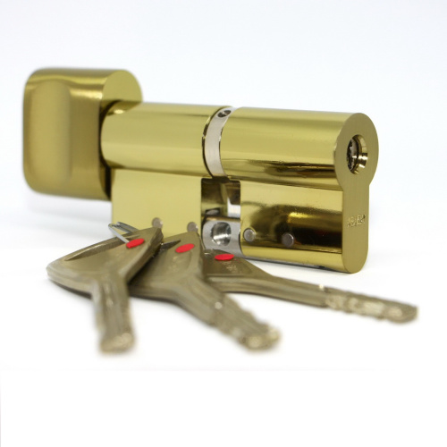 CY 323 T  bright brass/ цилиндр ключ+поворотная кнопка от компании Аблой за 23 996 руб.